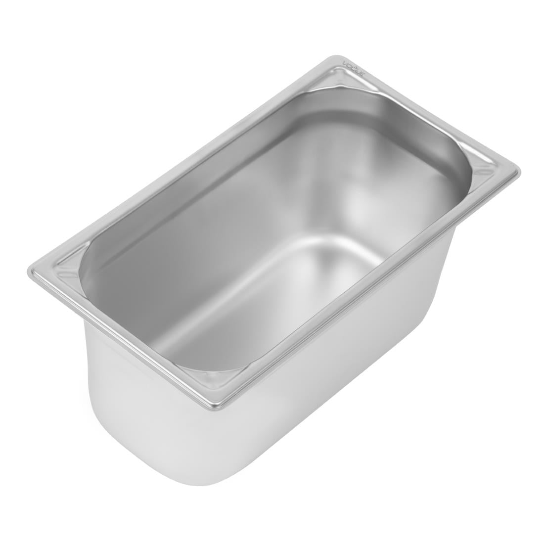 Bac professionnel inox 18/10 Vogue GN 1/3 150mm — DW444