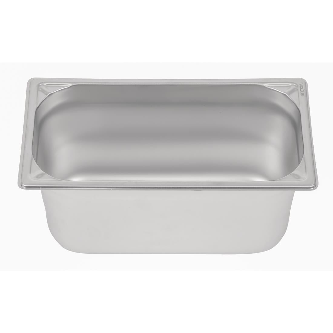 Bac professionnel inox 18/10 Vogue GN 1/3 150mm — DW444