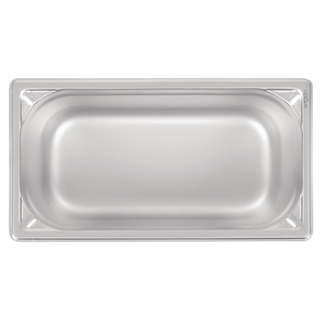 Bac professionnel inox 18/10 Vogue GN 1/3 150mm — DW444