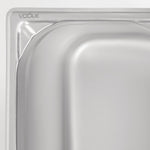 Bac professionnel inox 18/10 Vogue GN 1/3 200mm — DW445