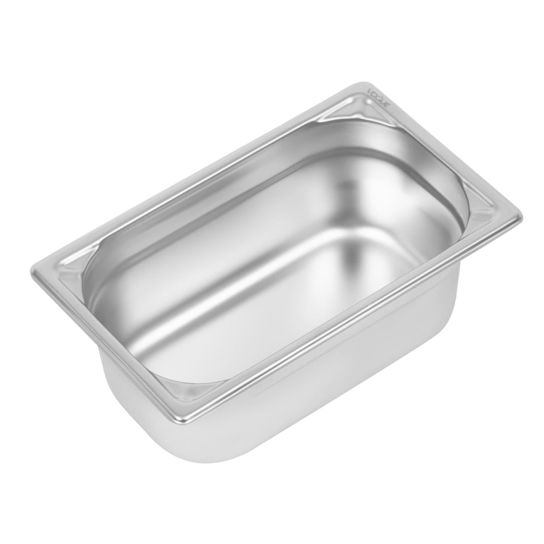 Bac professionnel inox 18/10 Vogue GN 1/4 100mm — DW447