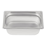 Bac professionnel inox 18/10 Vogue GN 1/4 100mm — DW447