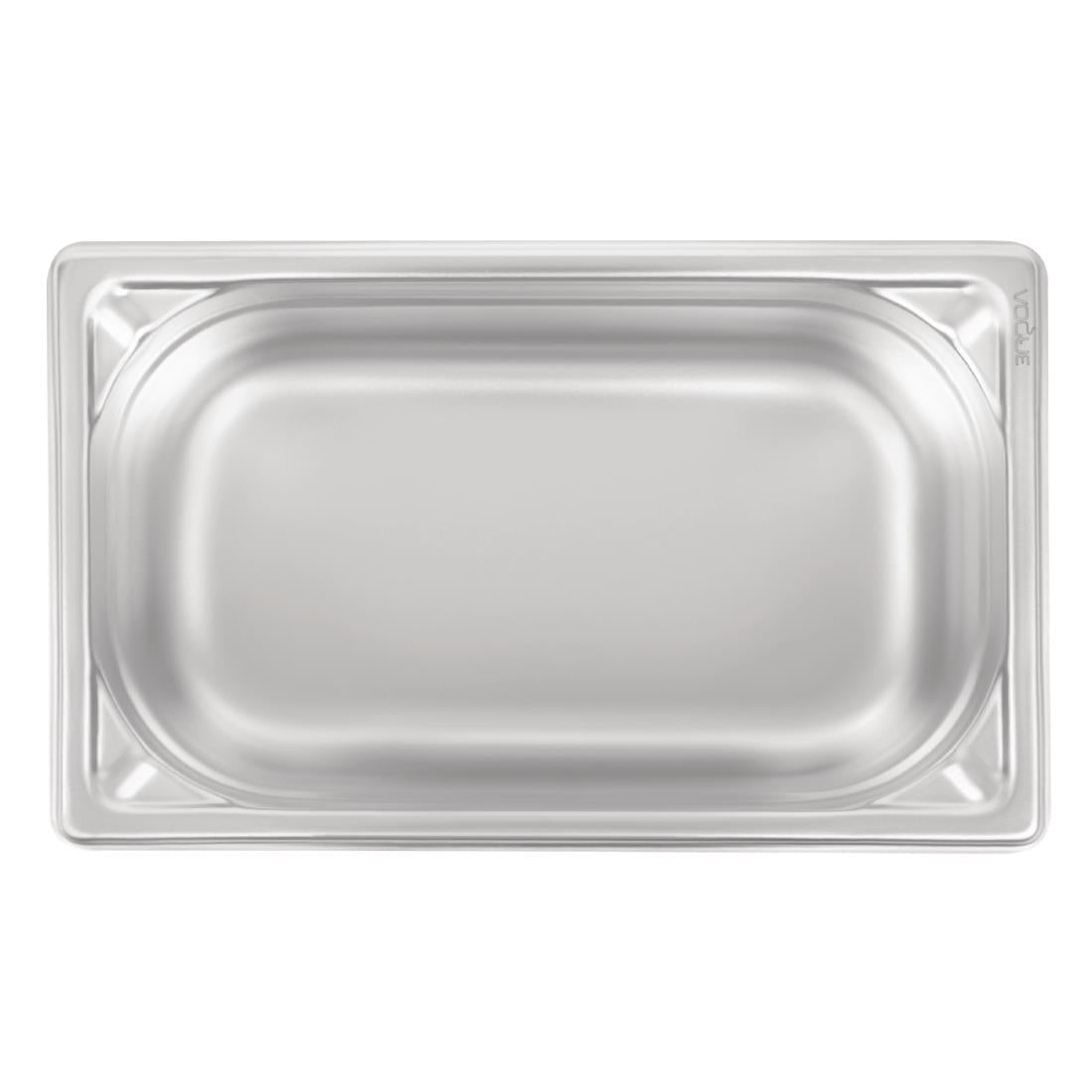 Bac professionnel inox 18/10 Vogue GN 1/4 100mm — DW447