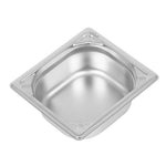 Bac inox 18/10 professionnel Vogue GN 1/6 65mm — DW449