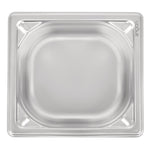 Bac inox 18/10 professionnel Vogue GN 1/6 65mm — DW449