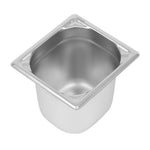 Bac inox 18/10 professionnel Vogue GN 1/6 150mm — DW451