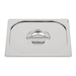 Couvercle inox 18/10 professionnel Vogue GN 1/2 — DW456