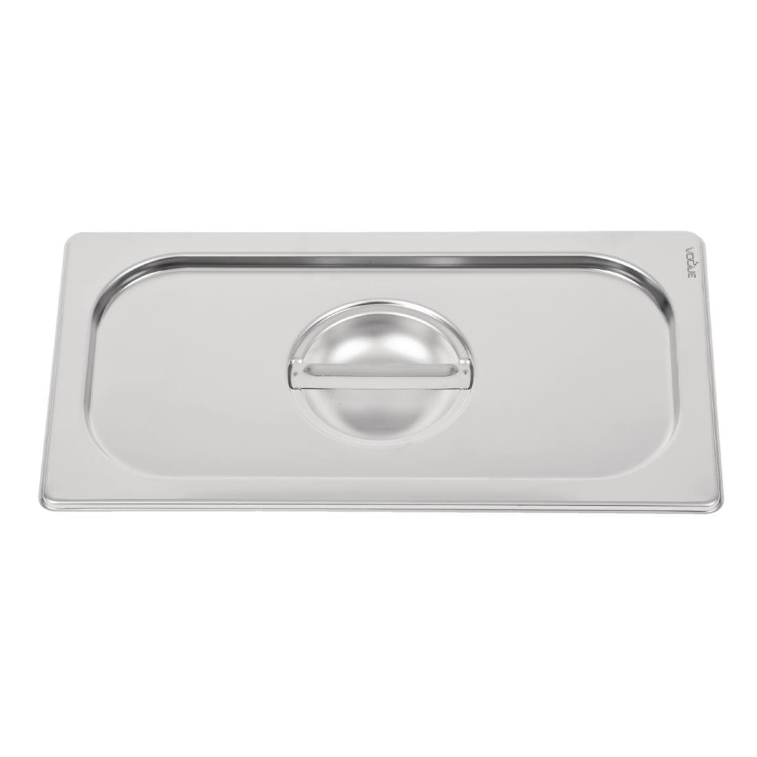 Couvercle inox 18/10 professionnel Vogue GN 1/3 — DW457
