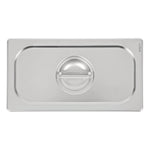 Couvercle inox 18/10 professionnel Vogue GN 1/3 — DW457