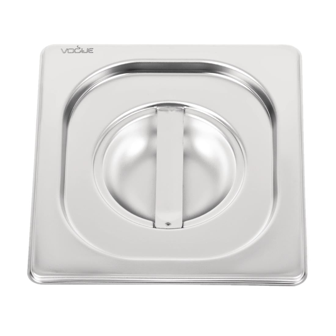 Couvercle inox 18/10 professionnel Vogue GN 1/6 — DW459