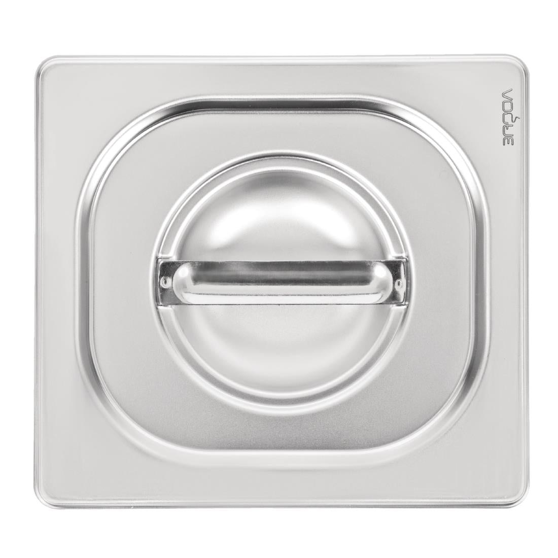 Couvercle inox 18/10 professionnel Vogue GN 1/6 — DW459