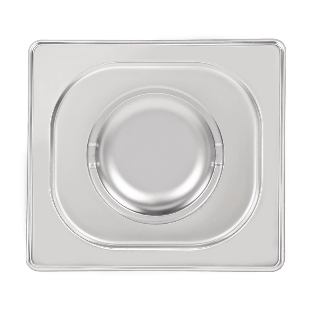 Couvercle inox 18/10 professionnel Vogue GN 1/6 — DW459