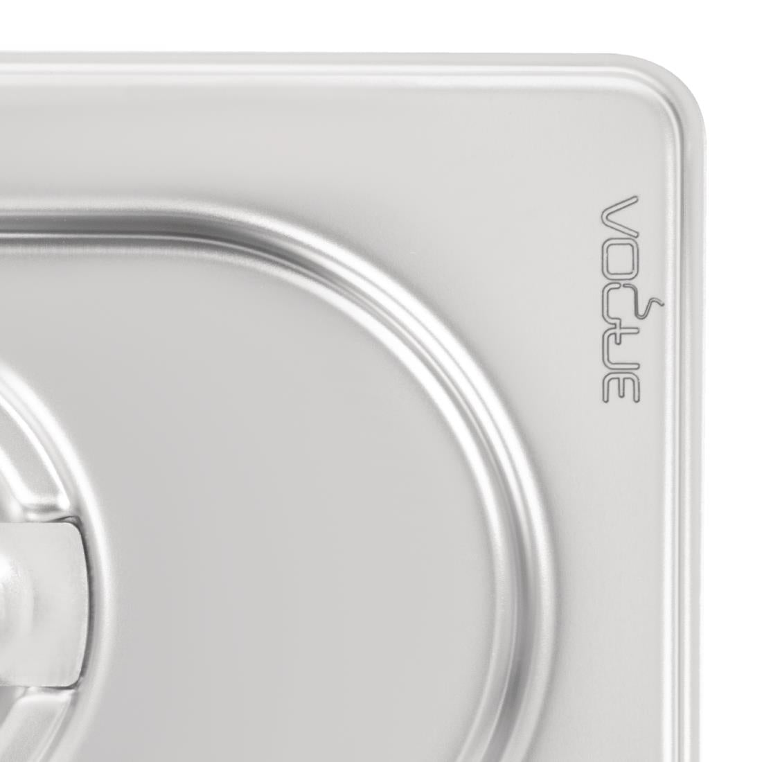 Couvercle inox 18/10 professionnel Vogue GN 1/9 — DW460