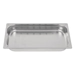 Bac inox 18/10 perforé GN 1/1 professionnel Vogue 65mm — DW461