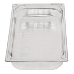 Bac inox 18/10 perforé GN 1/1 professionnel Vogue 100mm — DW462