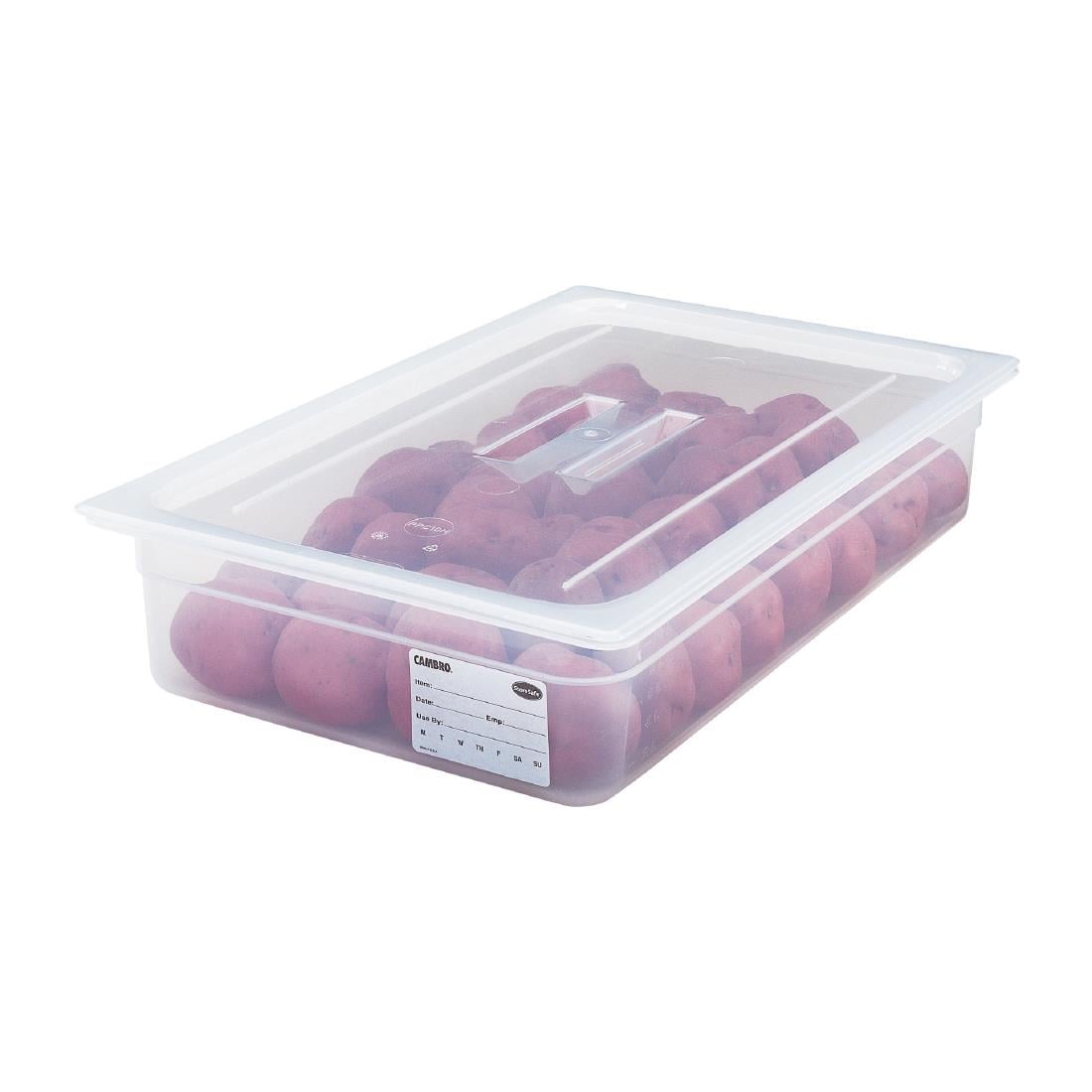 Bac polypropylène Cambro GN 1/1 100mm — DW500