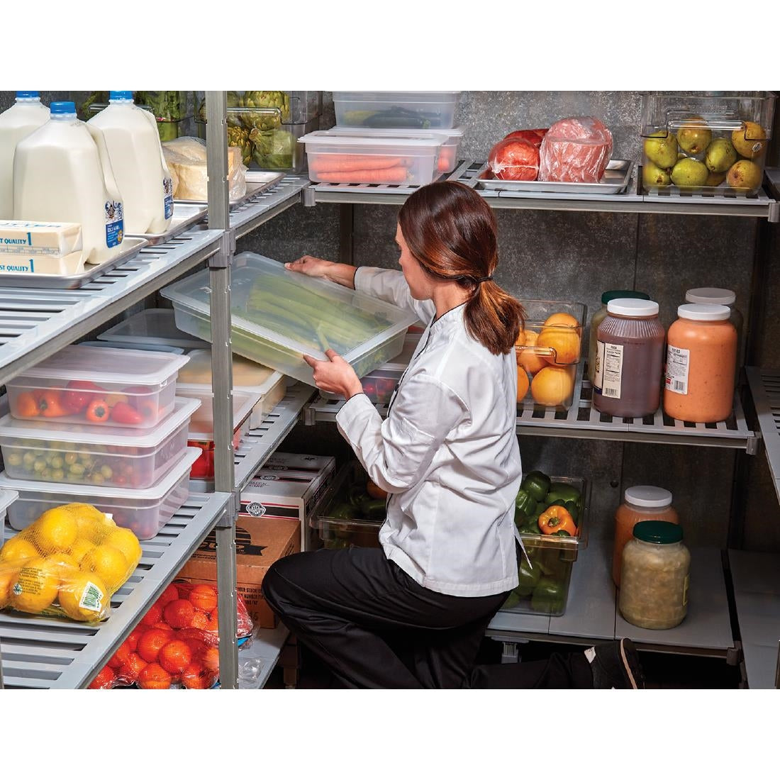 Bac polypropylène Cambro GN 1/1 100mm — DW500