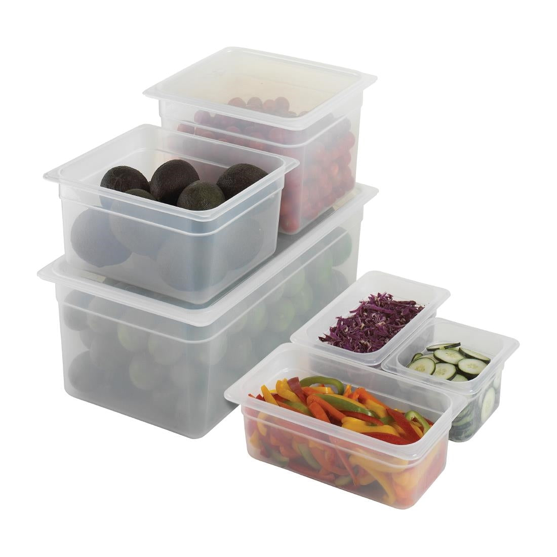 Bac polypropylène Cambro GN 1/6 100mm — DW508