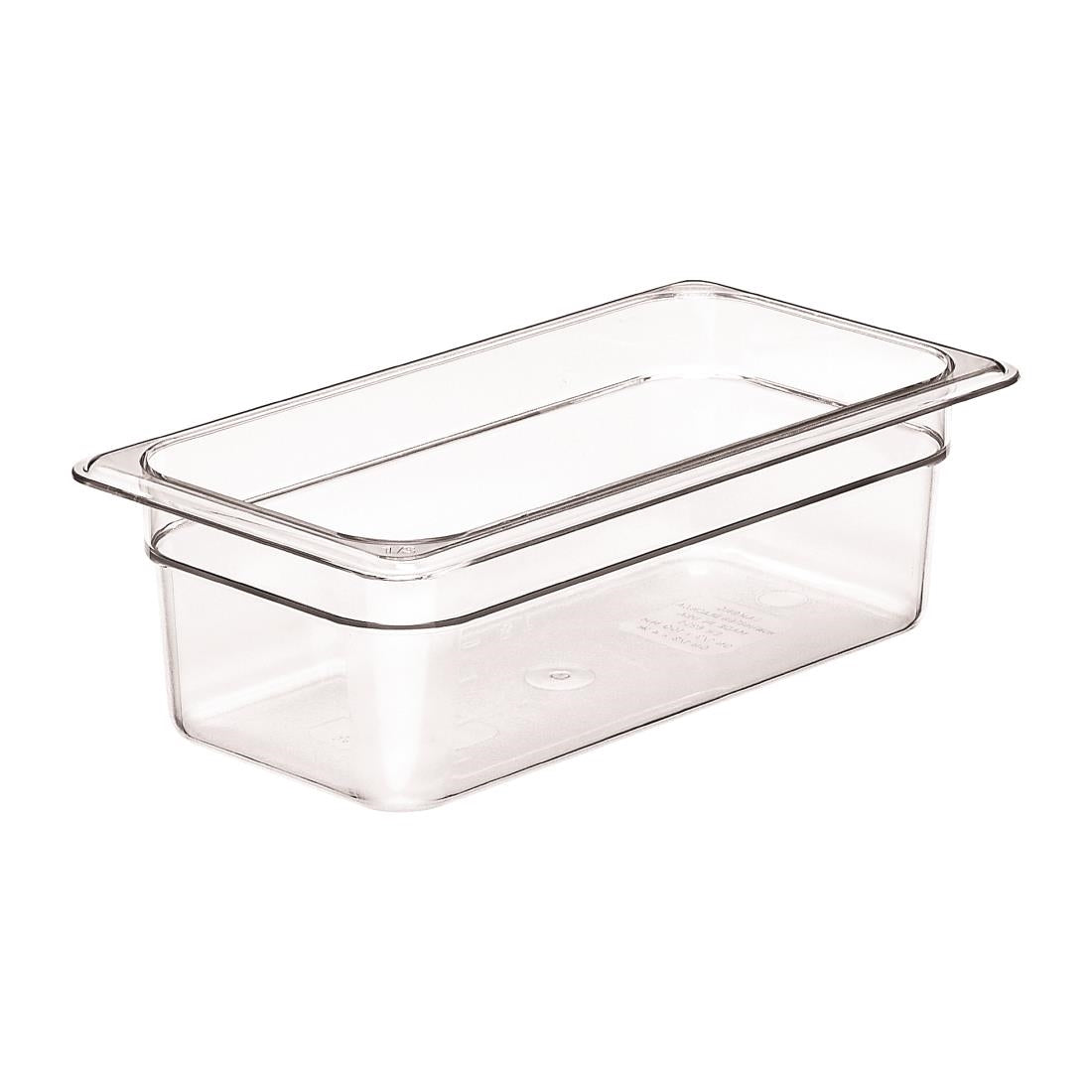 Bac sans BPA Cambro Camview GN 1/3 100mm — DW539