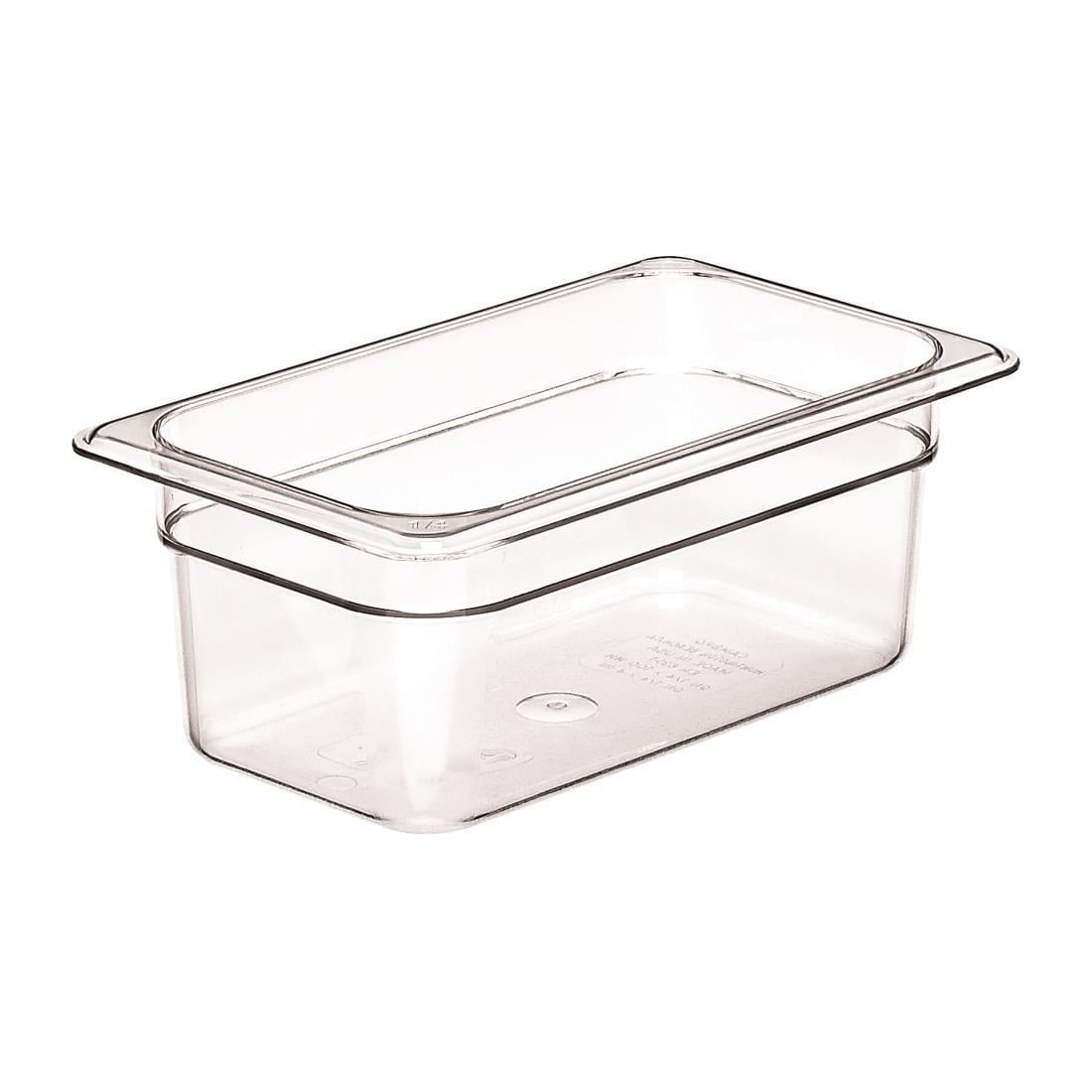 Bac sans BPA Cambro Camview GN 1/4 100mm — JP382