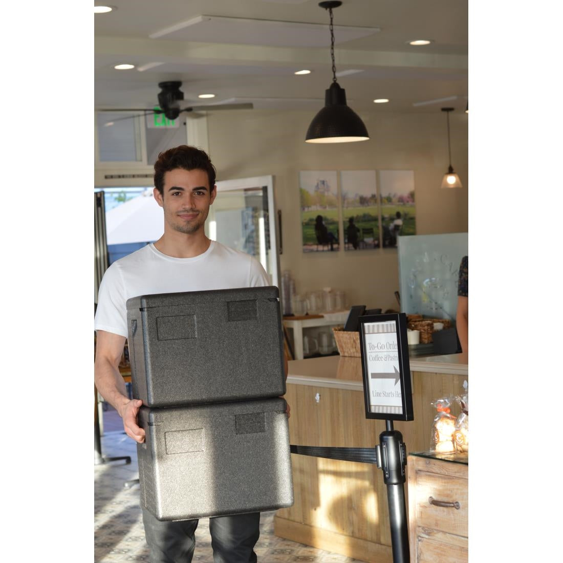 Conteneur EPP ouverture sur le dessus GN 1/2 Cambro 22,3L — DW571