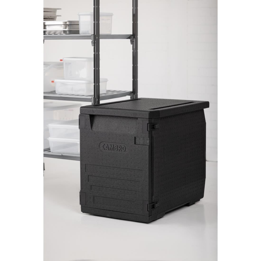 Conteneur EPP à chargement frontal Cambro 126L avec 9 glissières — DW584