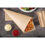 Papier sulfurisé non blanchi compostable Vegware 38 x 27,5 cm (lot de 500) — DW631