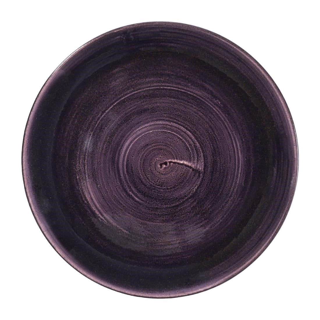 Assiettes rondes Churchill Stonecast Patina Purple 288mm (Lot de 12) — DX058