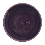Assiettes rondes Churchill Stonecast Patina Purple 217mm (Lot de 12) — DX060