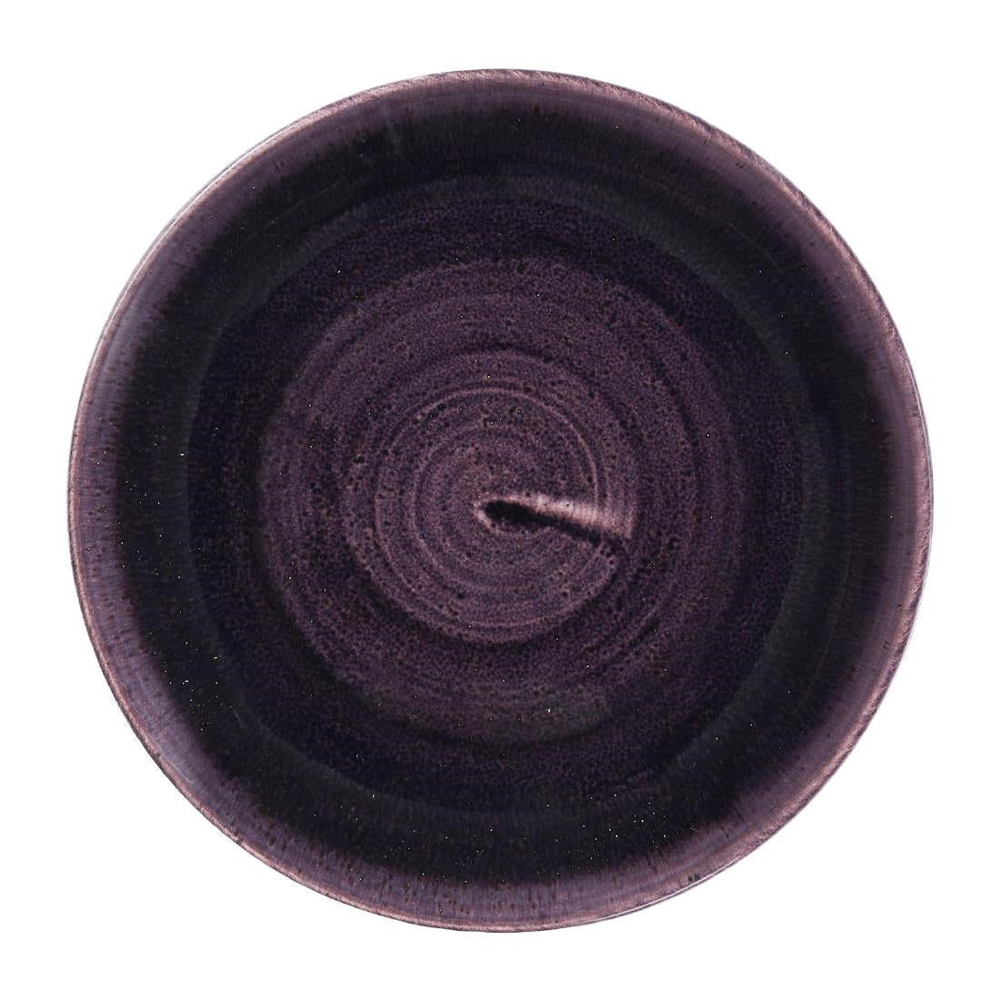 Assiettes rondes Churchill Stonecast Patina Purple 165mm (Lot de 12) — DX061