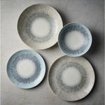 Assiettes coupes rondes Churchill Studio Prints Fusion Grey 248mm (Lot de 12) — DX081