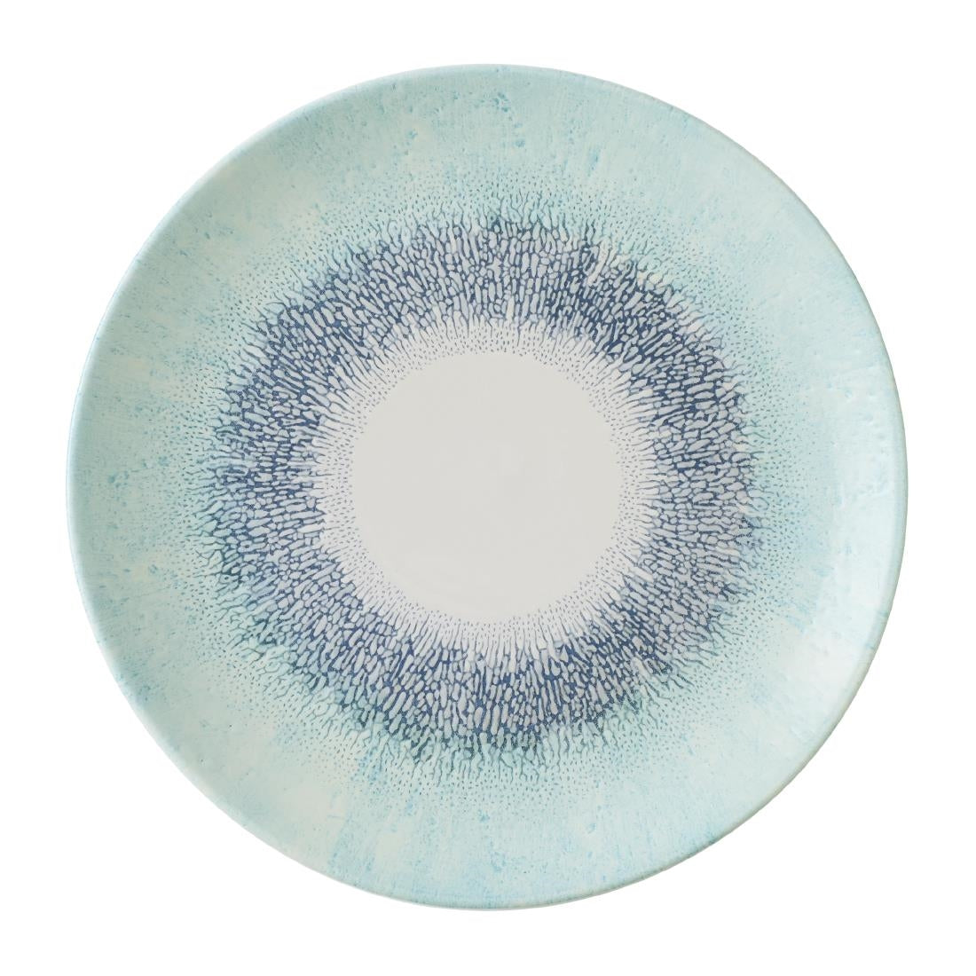 Assiettes rondes Churchill Studio Prints Fusion Blue 260mm (Lot de 12) — DX074
