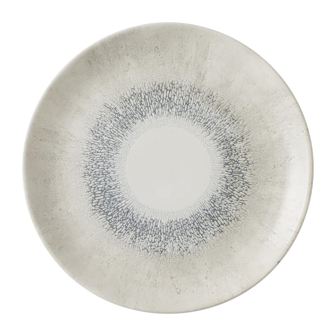 Assiettes rondes Churchill Studio Prints Fusion Grey 288mm (Lot de 12) — DX078