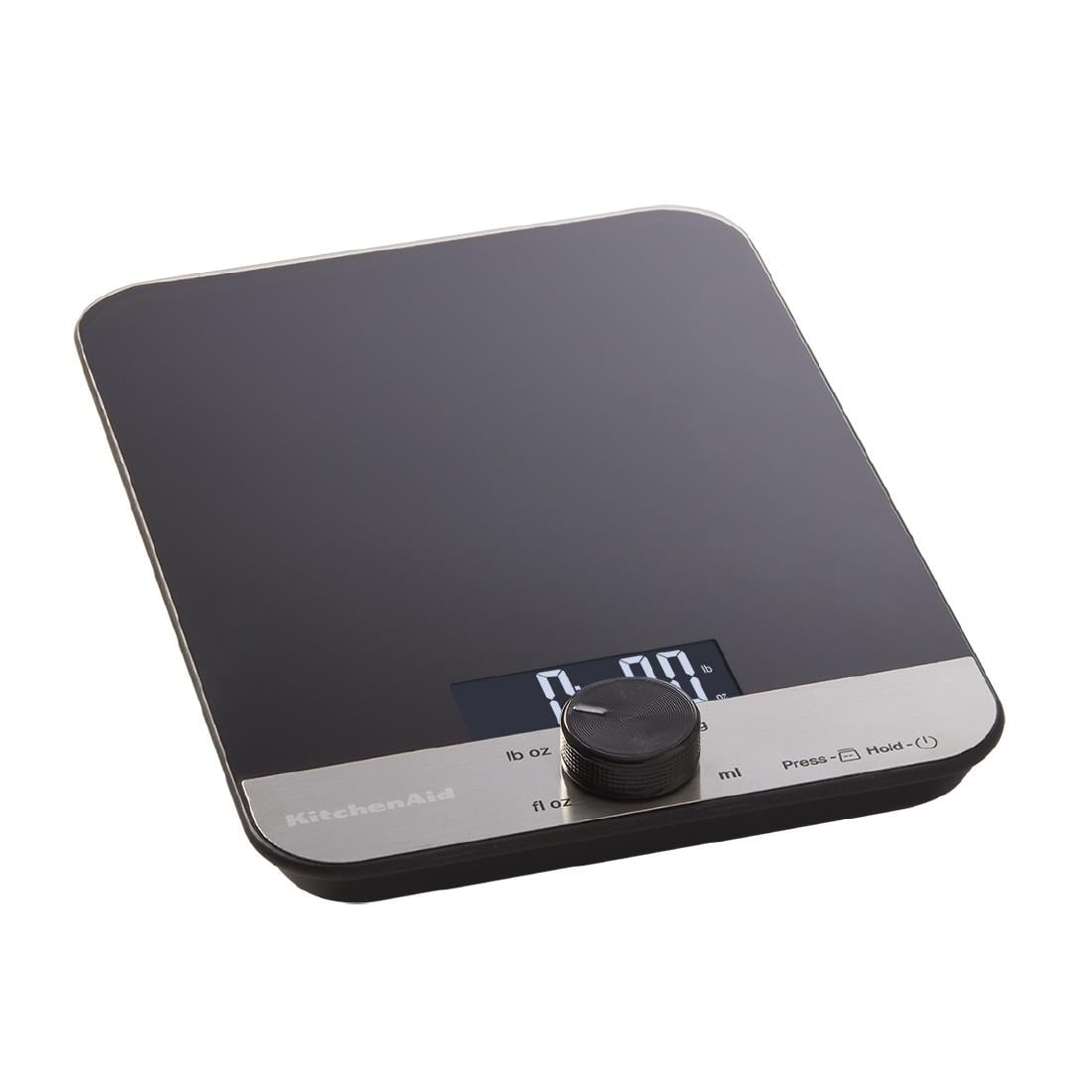 Balance de cuisine digitale en verre KitchenAid noire 5kg — DX298