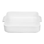 Plats à four carrés avec poignées Olympia Whiteware 260x225x50mm (lot de 2) — DX386