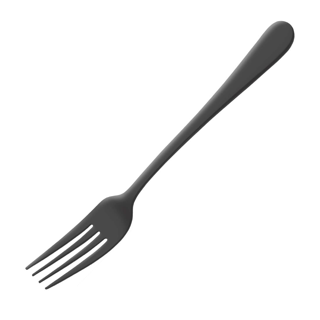 Fourchettes de table Amefa Austin noires (lot de 12) — DX635