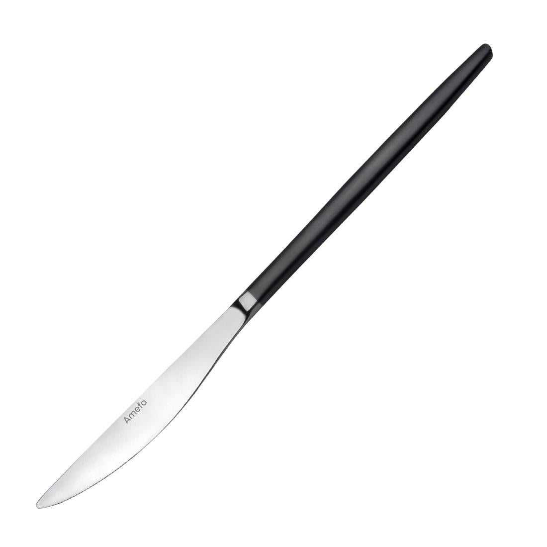 Couteaux de table noirs Soprano Amefa (lot de 12) — DX681