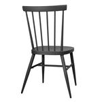 Chaises en aluminium Bolero Windsor noires (lot de 4) — DX686