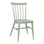 Chaises en aluminium Bolero Windsor vertes (lot de 4) — DX687
