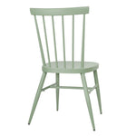 Chaises en aluminium Bolero Windsor vertes (lot de 4) — DX687