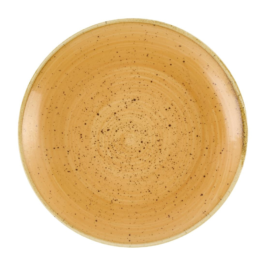 Assiettes avec rebord Churchill Stonecast Tangerine 165mm (Lot de 12) — DX775