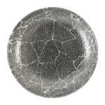 Assiettes coupes rondes Churchill Studio Prints Kintsugi Quartz Black 248mm (Lot de 12) — DX808