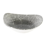 Bols triangulaires Churchill Studio Prints Kintsugi Quartz Black 235mm (Lot de 12) — DX812