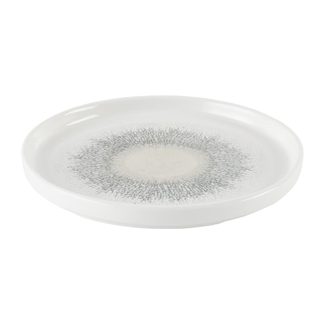 Assiettes avec rebord Churchill Studio Prints Fusion Agate Grey 210mm (Lot de 6) — DX831