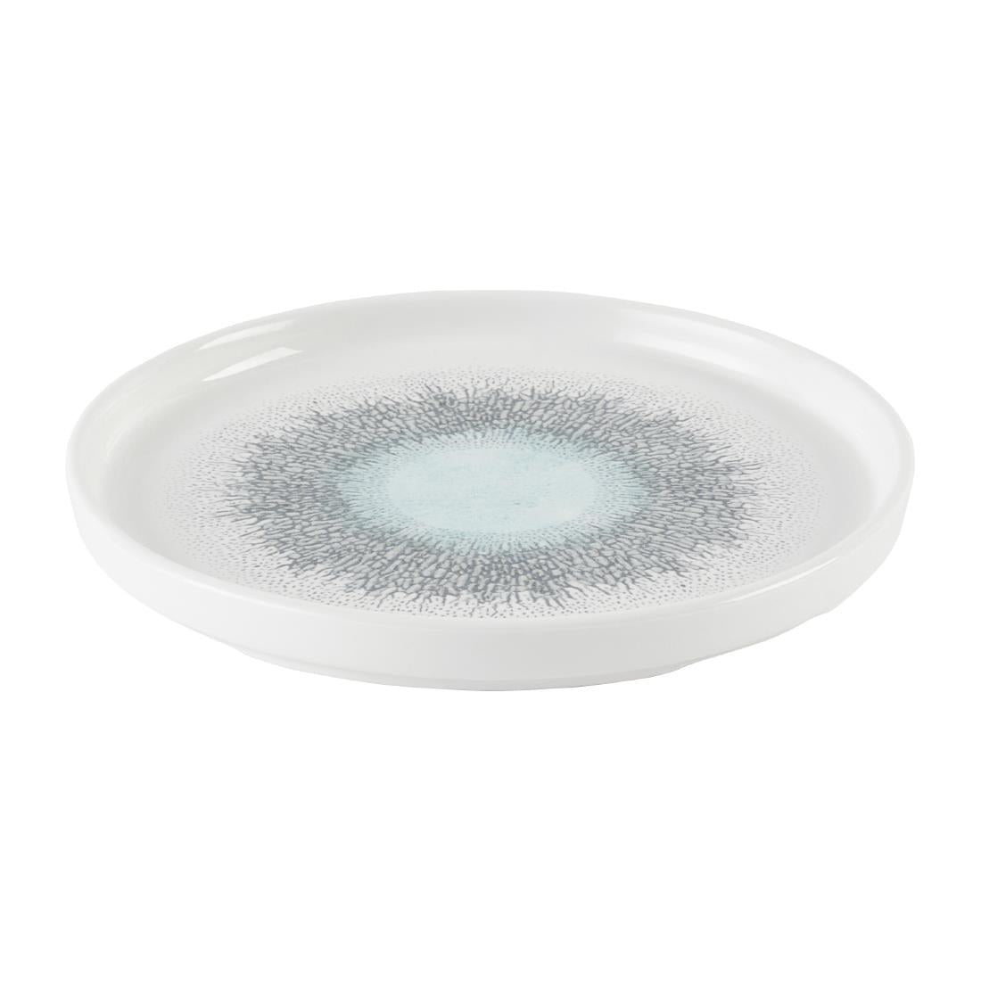 Assiettes avec rebord Churchill Studio Prints Fusion Aquamarine 210mm (Lot de 6) — DX833