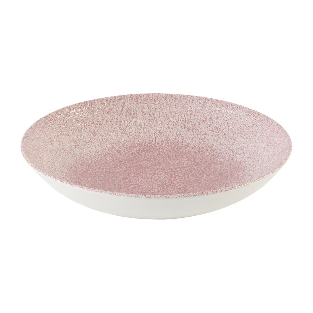 Assiettes coupe ronde Churchill Studio Prints Raku Rose Quartz Pink 182mm (Lot de 12) — DX841