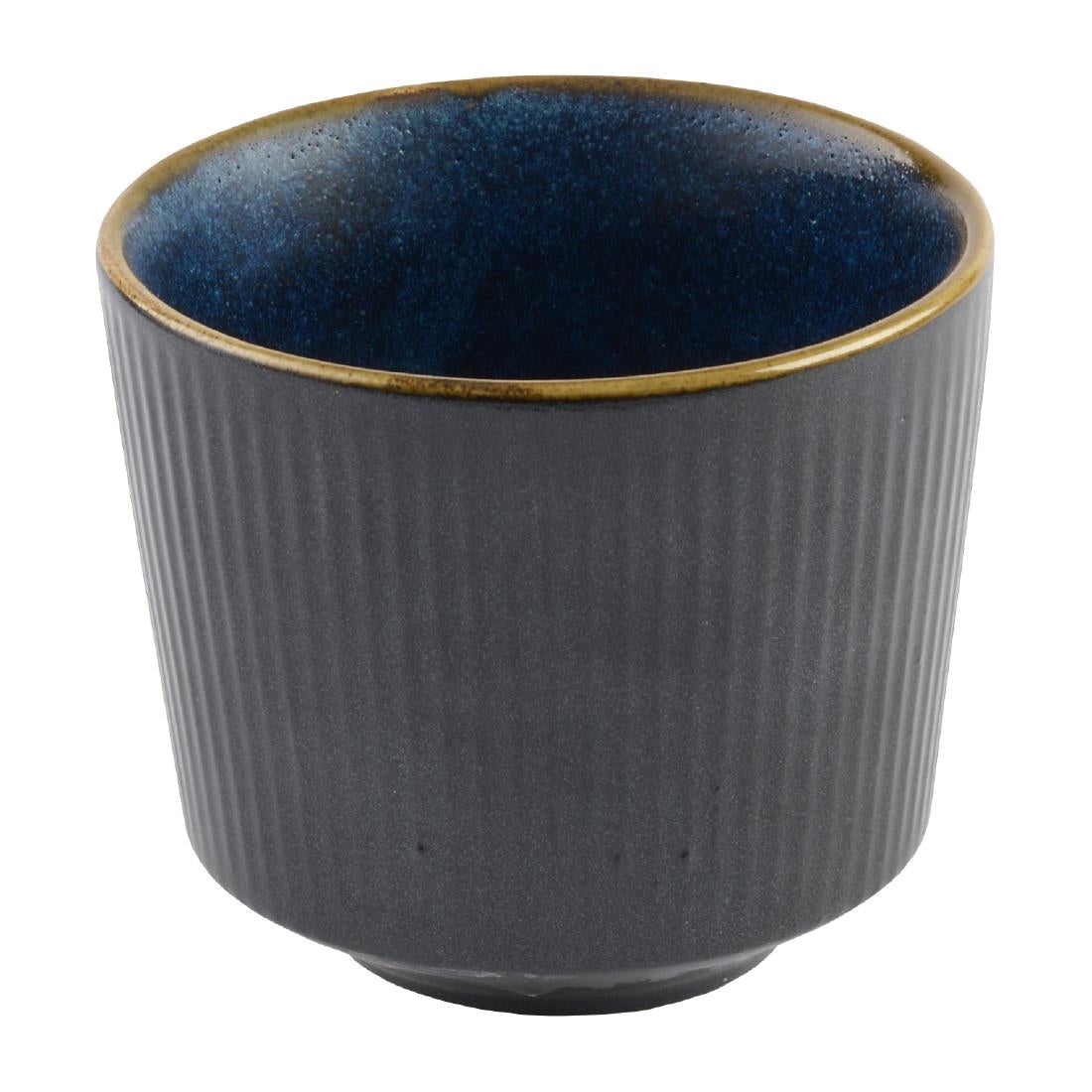 Pots à frites Churchill Nourish Tokyo Blue Kochi 81 x 95mm (Lot de 12) — DX847