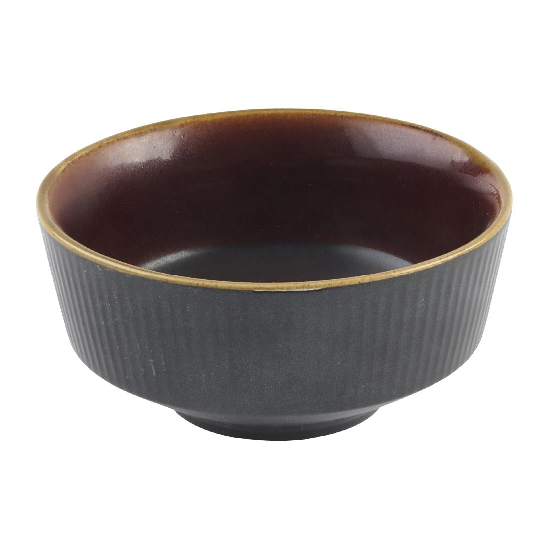 Bols à soupe Churchill Nourish Tokyo Black Kochi 62 x 130mm (Lot de 12) — DX851