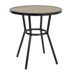 Table ronde d'extérieur Marston Bolero noire 700mm — DX986