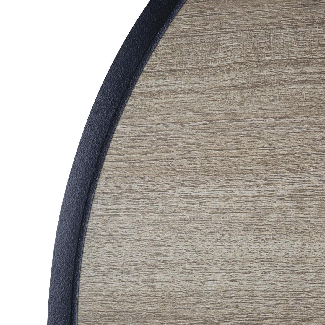 Table ronde d'extérieur Marston Bolero noire 700mm — DX986